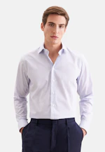Regular Business shirt Stripes in Mittelblau |  Seidensticker Onlineshop