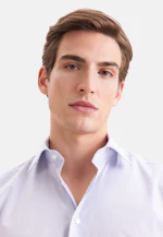 Regular Business shirt Stripes in Mittelblau |  Seidensticker Onlineshop