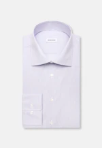 Regular Business Hemd Gestreift in Mittelblau |  Seidensticker Onlineshop