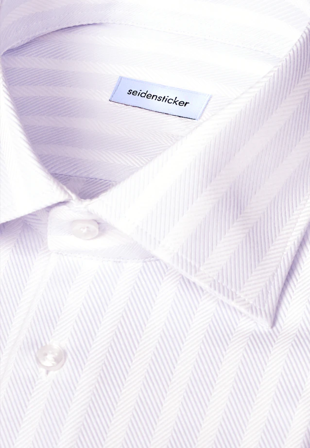 Regular Business shirt Stripes in Hellblau |  Seidensticker Onlineshop