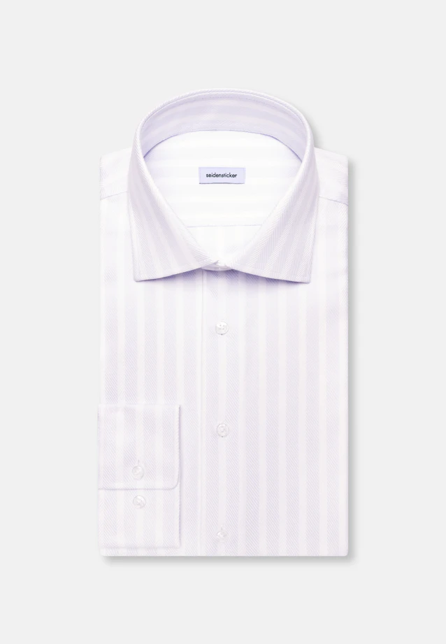 Regular Business shirt Stripes in Hellblau |  Seidensticker Onlineshop
