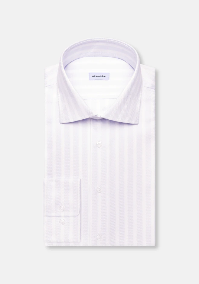 Regular Business shirt Stripes in Hellblau | Seidensticker online shop