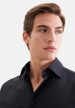 Regular Business shirt Structure in Schwarz |  Seidensticker Onlineshop