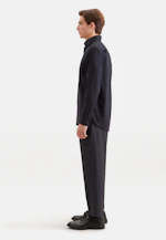 Regular Business shirt Structure in Schwarz |  Seidensticker Onlineshop