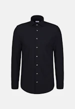 Regular Performance shirt Uni in Schwarz |  Seidensticker Onlineshop