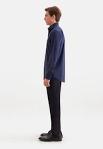 Regular Performance shirt Uni in Dunkelblau |  Seidensticker Onlineshop