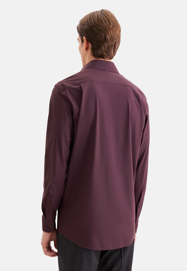 Regular Performance shirt Uni in Rot | Seidensticker online shop