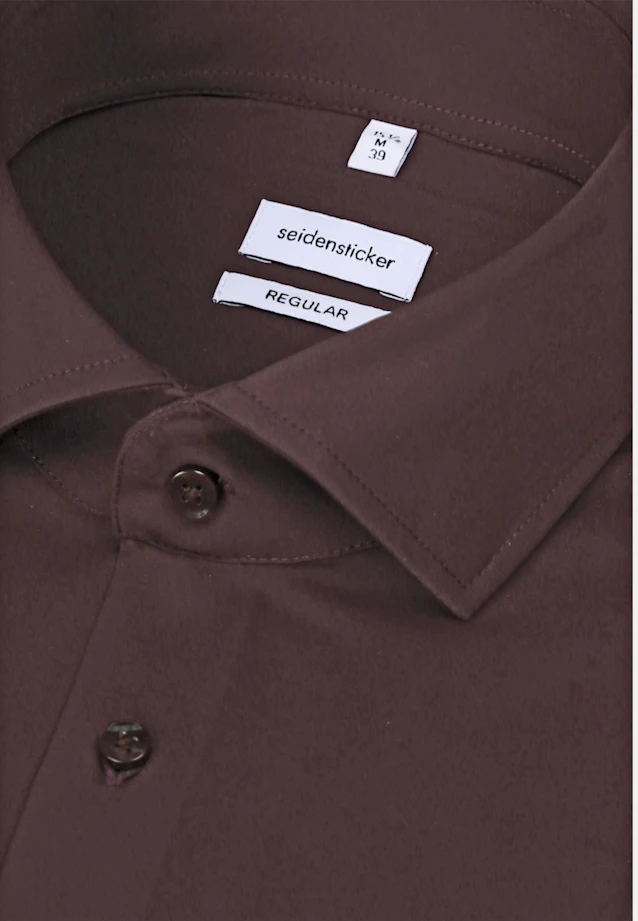 Regular Performance shirt Uni in Rot |  Seidensticker Onlineshop