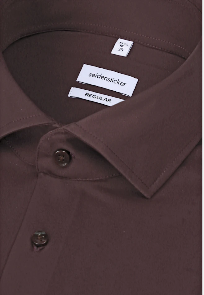 Regular Performance shirt Uni in Rot | Seidensticker online shop