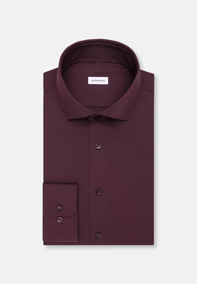 Regular Performance shirt Uni in Rot |  Seidensticker Onlineshop