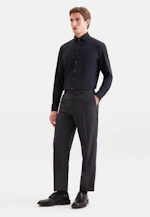 Comfort Performance shirt Uni in Schwarz |  Seidensticker Onlineshop