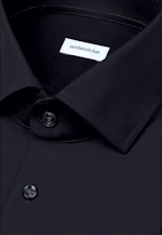 Comfort Performance shirt Uni in Schwarz |  Seidensticker Onlineshop