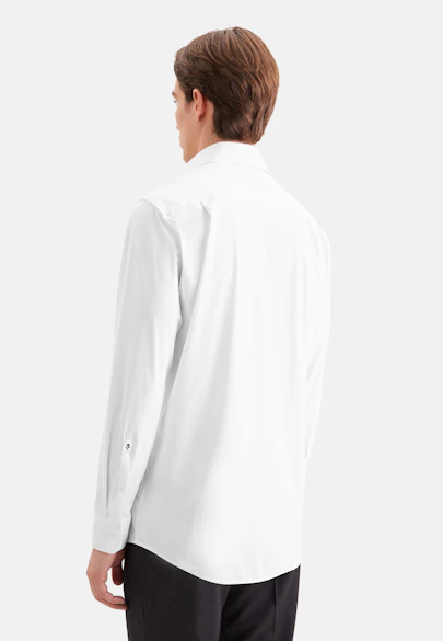 Comfort Performance shirt Uni in Weiß |  Seidensticker Onlineshop