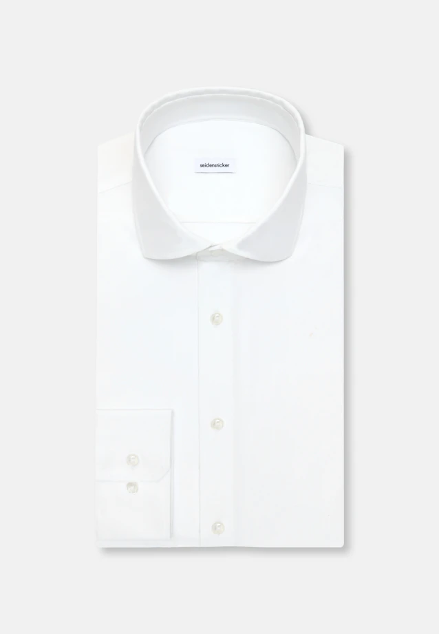 Comfort Performance shirt Uni in Weiß |  Seidensticker Onlineshop