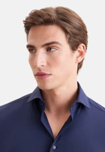 Comfort Performance shirt Uni in Dunkelblau |  Seidensticker Onlineshop