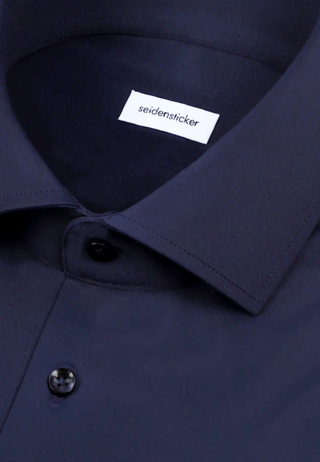 Comfort Performance shirt Uni in Dunkelblau |  Seidensticker Onlineshop