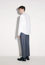Oversized Fashion shirt Uni in Weiß |  Seidensticker Onlineshop