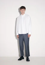 Oversized Fashion shirt Uni in Weiß |  Seidensticker Onlineshop