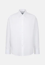 Oversized Fashion shirt Uni in Weiß |  Seidensticker Onlineshop