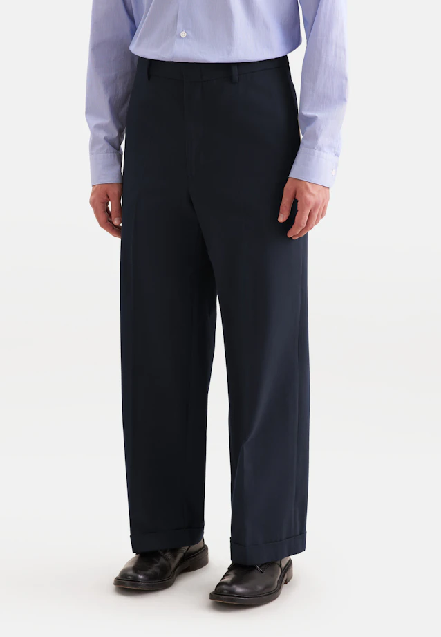 Relaxed Chino Uni in Dunkelblau |  Seidensticker Onlineshop