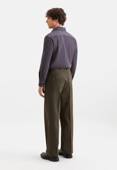 Relaxed Chino Uni in Grün |  Seidensticker Onlineshop