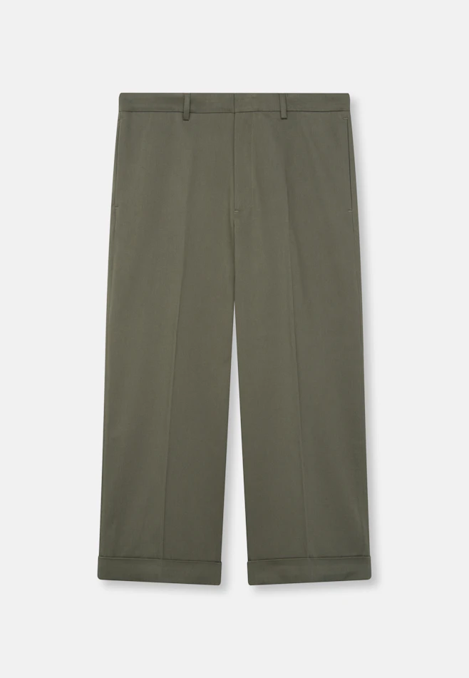 Relaxed Chino Uni in Grün | Seidensticker Onlineshop
