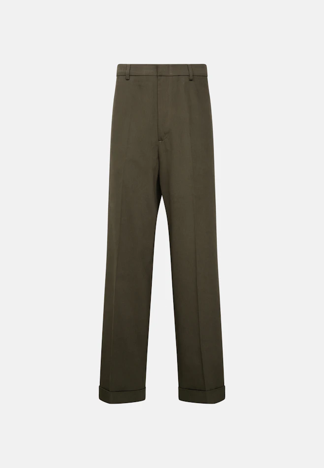 Relaxed Chino Uni in Grün | Seidensticker online shop
