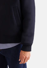 Regular Bomber Jacket Uni in Dunkelblau |  Seidensticker Onlineshop