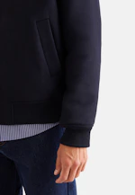 Regular Bomber Jacket Uni in Dunkelblau |  Seidensticker Onlineshop