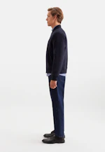Regular Bomber Jacket Uni in Dunkelblau |  Seidensticker Onlineshop