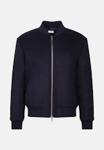 Regular Bomber Jacket Uni in Dunkelblau |  Seidensticker Onlineshop