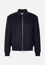 Regular Bomber Jacket Uni in Dunkelblau |  Seidensticker Onlineshop