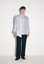 Oversized Fashion shirt Uni in Grey |  Seidensticker Onlineshop