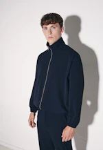 Oversized Jacke Uni in Dunkelblau |  Seidensticker Onlineshop