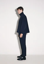 Oversized Jacke Uni in Dunkelblau |  Seidensticker Onlineshop