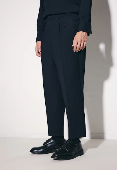 Regular Chino Uni in Dunkelblau |  Seidensticker Onlineshop