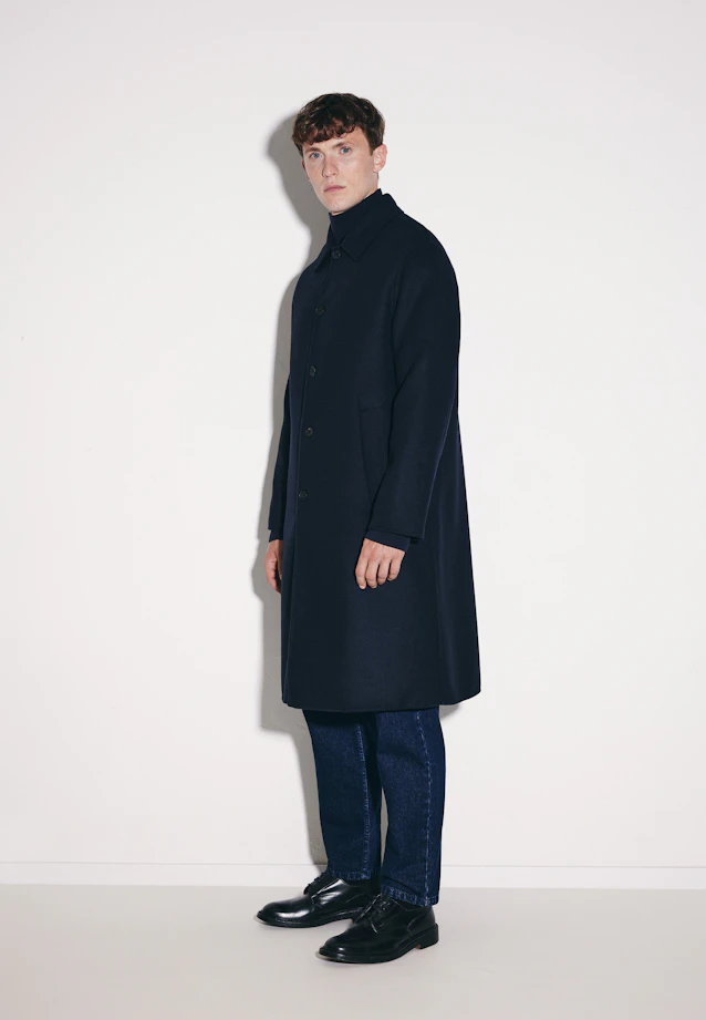 Regular Coat in Dunkelblau |  Seidensticker Onlineshop