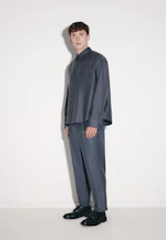 Oversized Fashion-Hemd Flanell in Grau |  Seidensticker Onlineshop