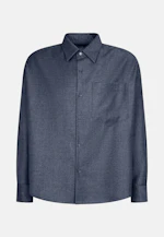 Oversized Fashion-Hemd Flanell in Grau |  Seidensticker Onlineshop