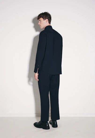 Relaxed Fashion shirt Uni in Dunkelblau |  Seidensticker Onlineshop