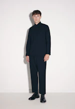 Relaxed Fashion-Hemd Uni in Dunkelblau |  Seidensticker Onlineshop