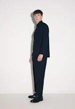 Relaxed Fashion-Hemd Uni in Dunkelblau |  Seidensticker Onlineshop