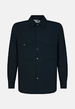 Relaxed Fashion-Hemd Uni in Dunkelblau |  Seidensticker Onlineshop