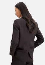 Two-button blazer with flap pockets in Braun |  Seidensticker Onlineshop