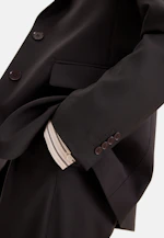 Zweiknopf Blazer mit Pattentaschen aus einer Wollmischung in Braun |  Seidensticker Onlineshop