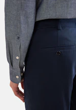 Regular Chino Uni in Bleu Foncé |  Seidensticker Onlineshop