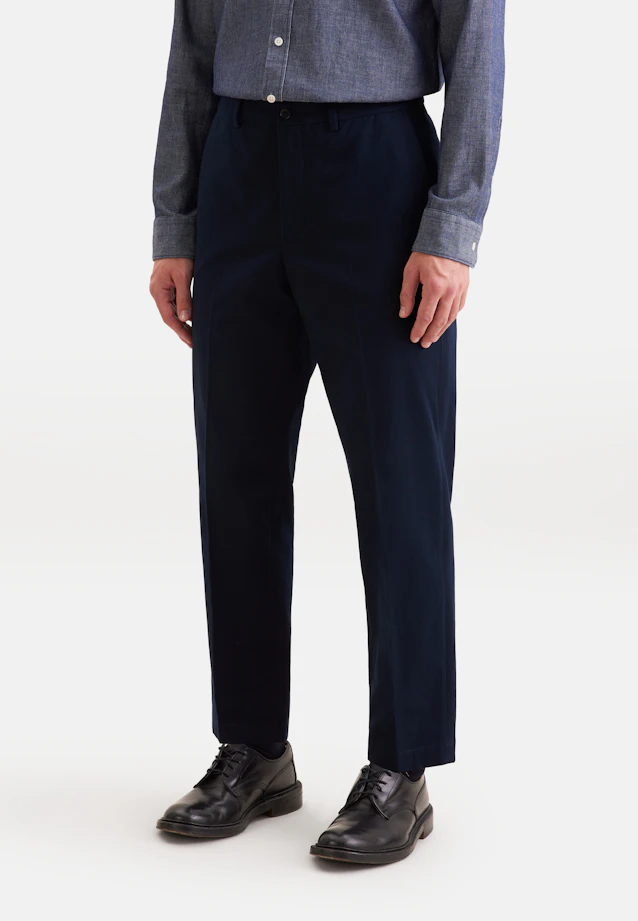 Regular Chino Uni in Dunkelblau |  Seidensticker Onlineshop