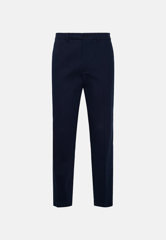 Regular Chino Uni in Dunkelblau | Seidensticker online shop