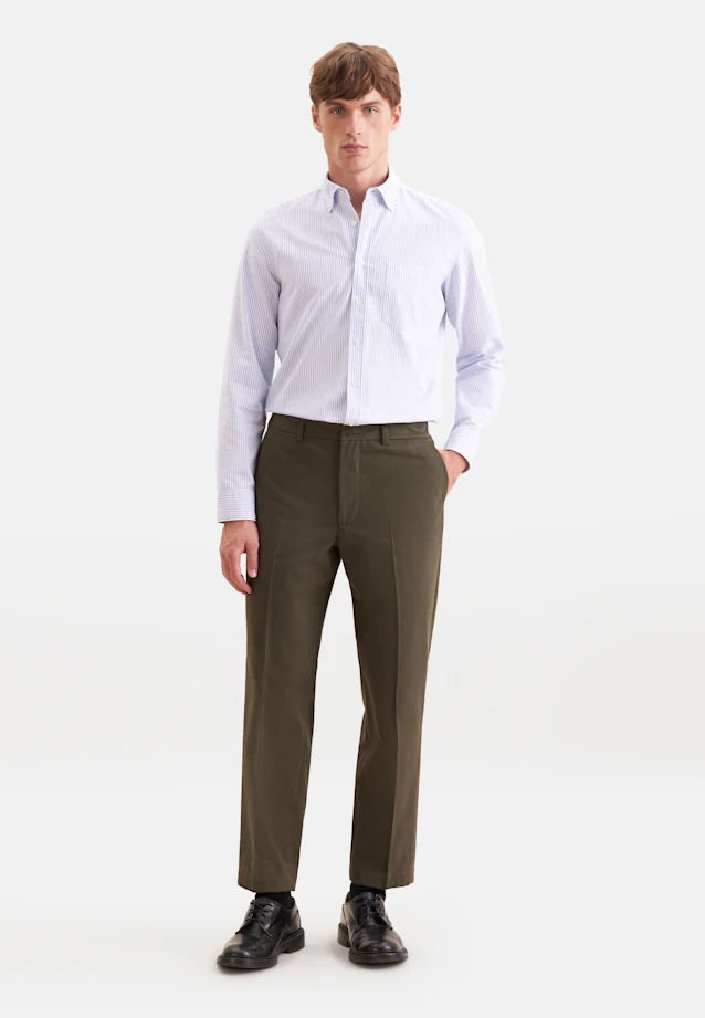 Regular Chino Uni in Grün |  Seidensticker Onlineshop