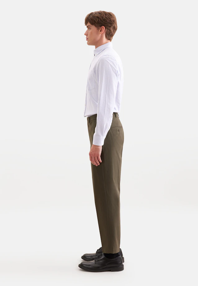 Regular Chino Uni in Vert |  Seidensticker Onlineshop